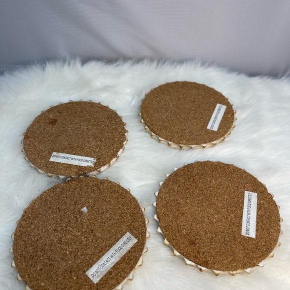 ⚜️Funny Bottle Cap Shape Drink Coaster Set! - Picture 2 of 6